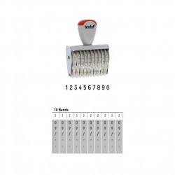 Classic Numberer Stamp 15510, 5mm, 10 Bands